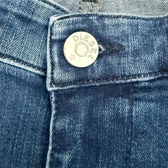 Diesel Blue Skinzee-low-S slim skinny low waist jeans - Picture 6 of 6